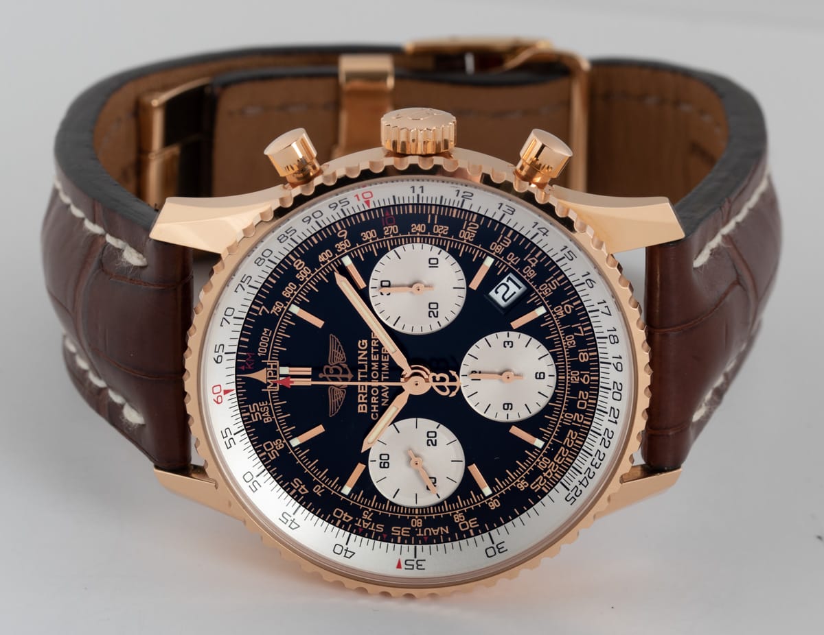 Front View of Navitimer RG LE