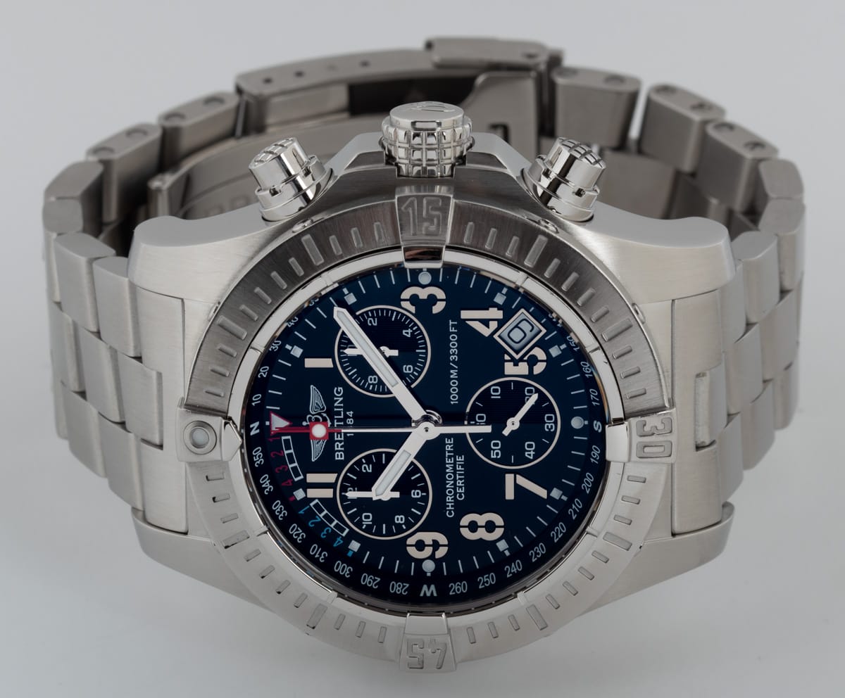 Front View of Avenger Seawolf Chronograph