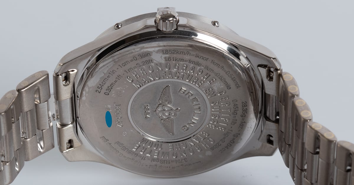 Caseback of Aerospace 'Repetition Minutes'