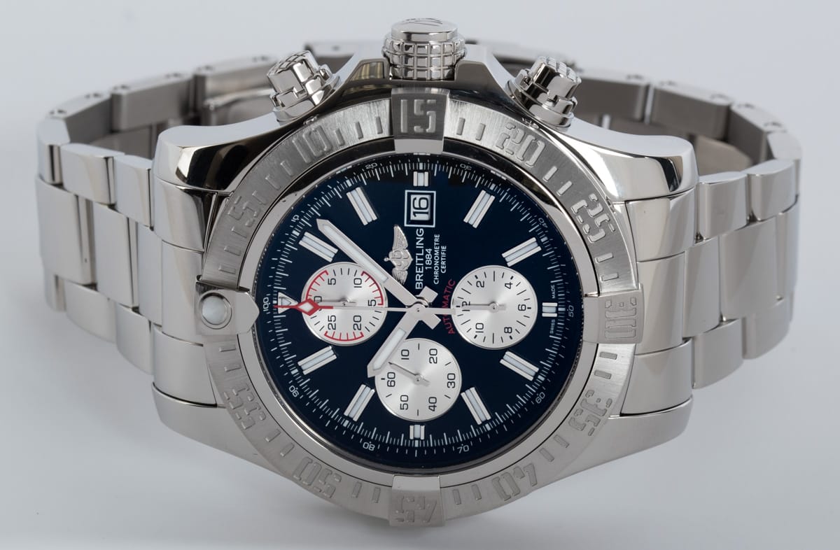 Front View of Super Avenger II Chronograph