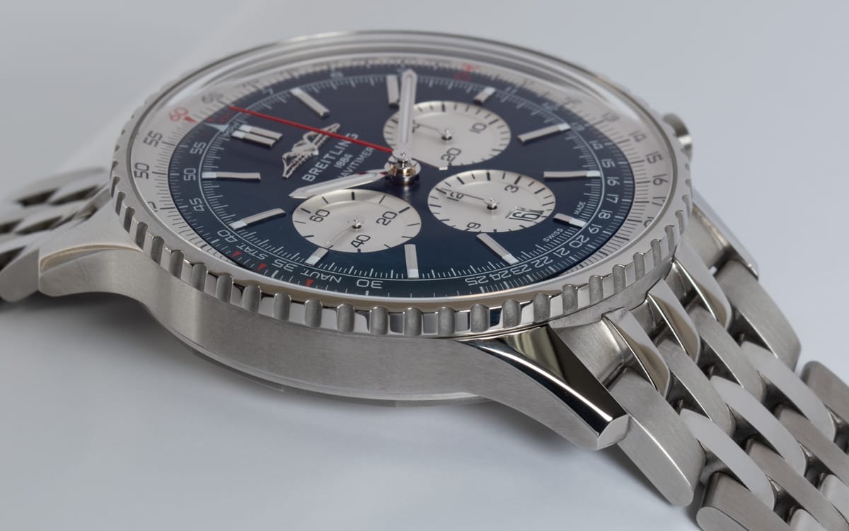 9' Side Shot of Navitimer B01 Chronograph 46