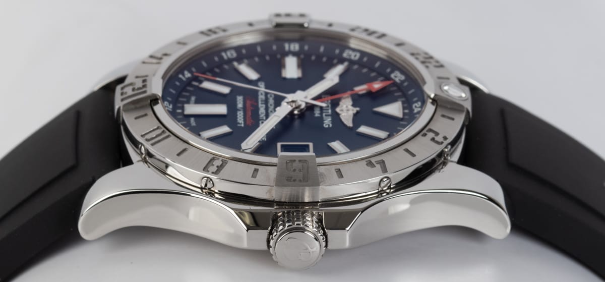 Crown Side Shot of Avenger II GMT