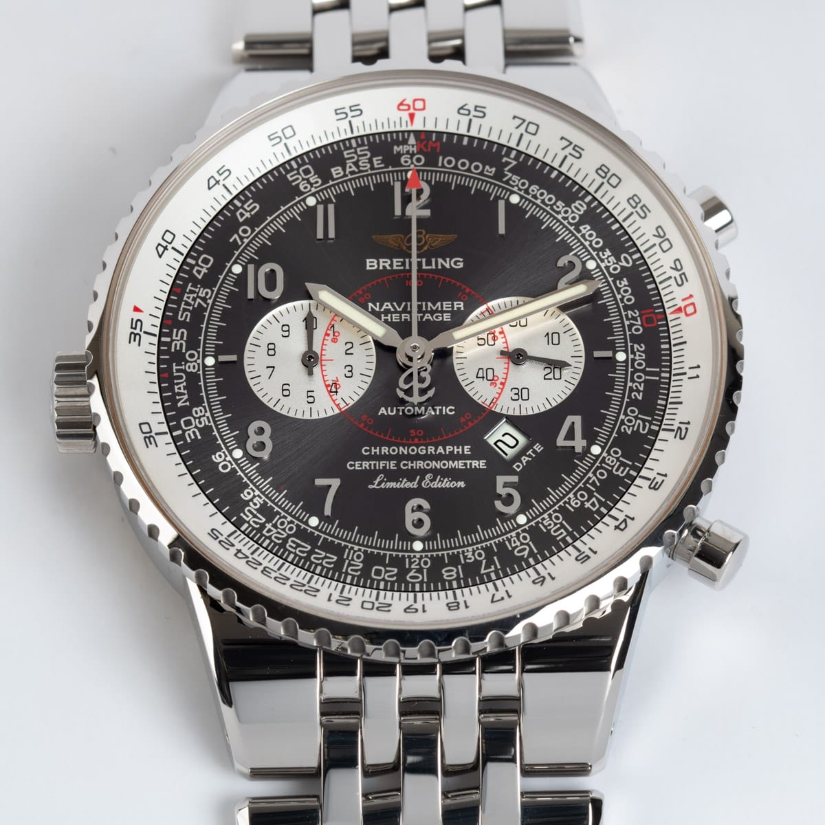 Front Shot  of Heritage Chrono-Matic Flyback