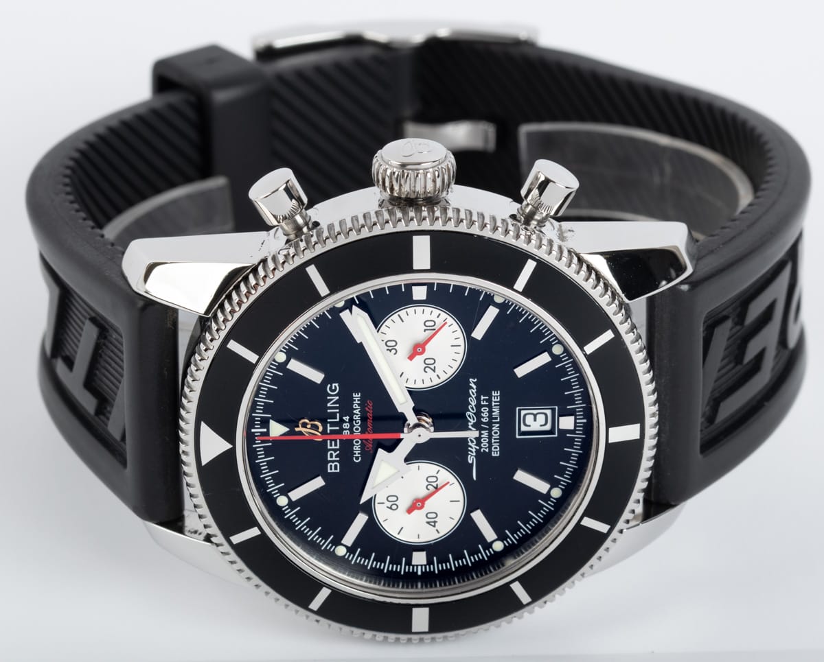 Front View of SuperOcean Heritage Chronograph Limited 125th Anniversary
