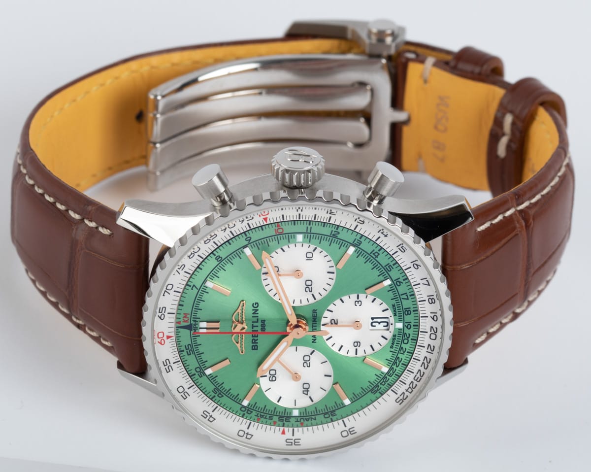 Front View of Navitimer B01 Chronograph