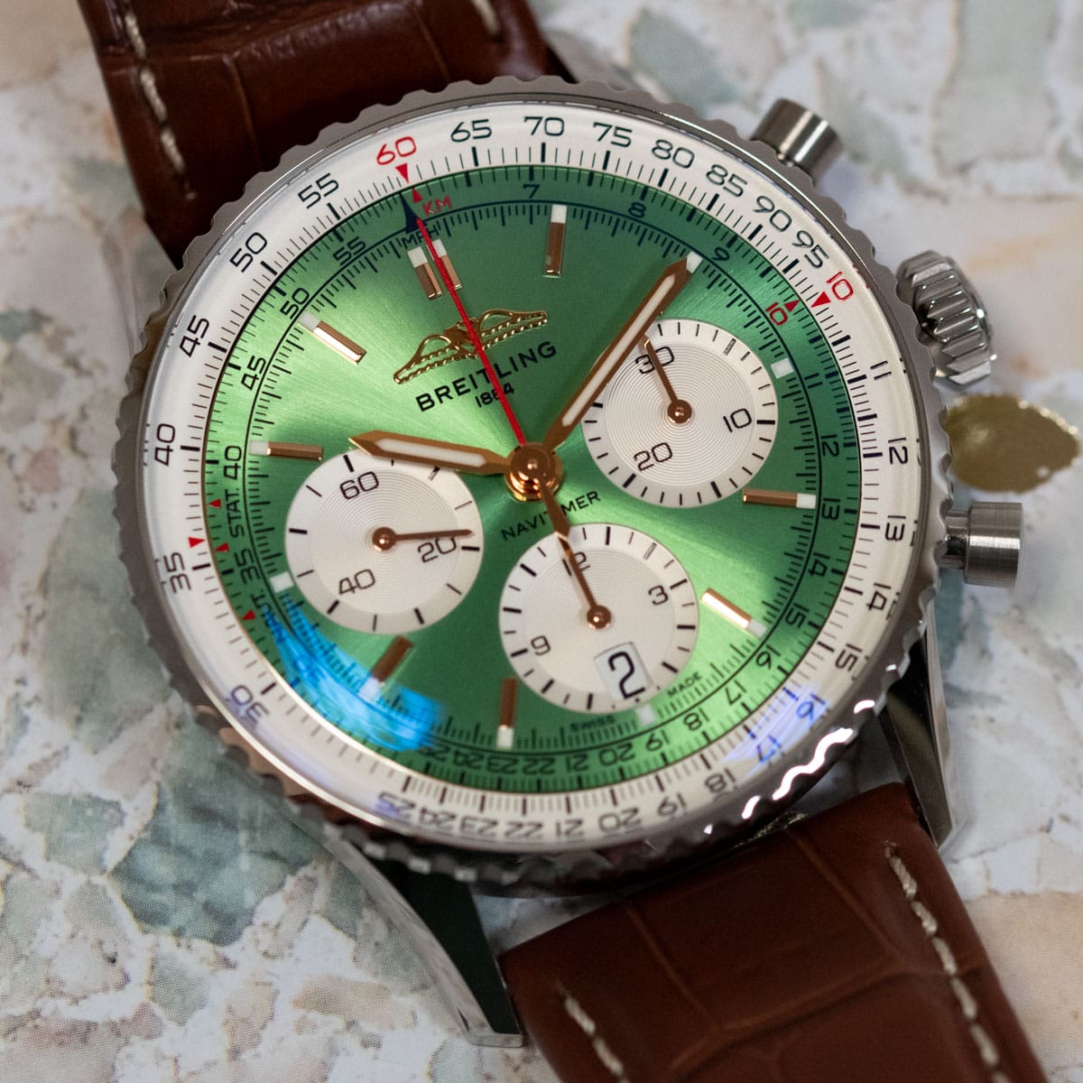 Stylied photo of  of Navitimer B01 Chronograph