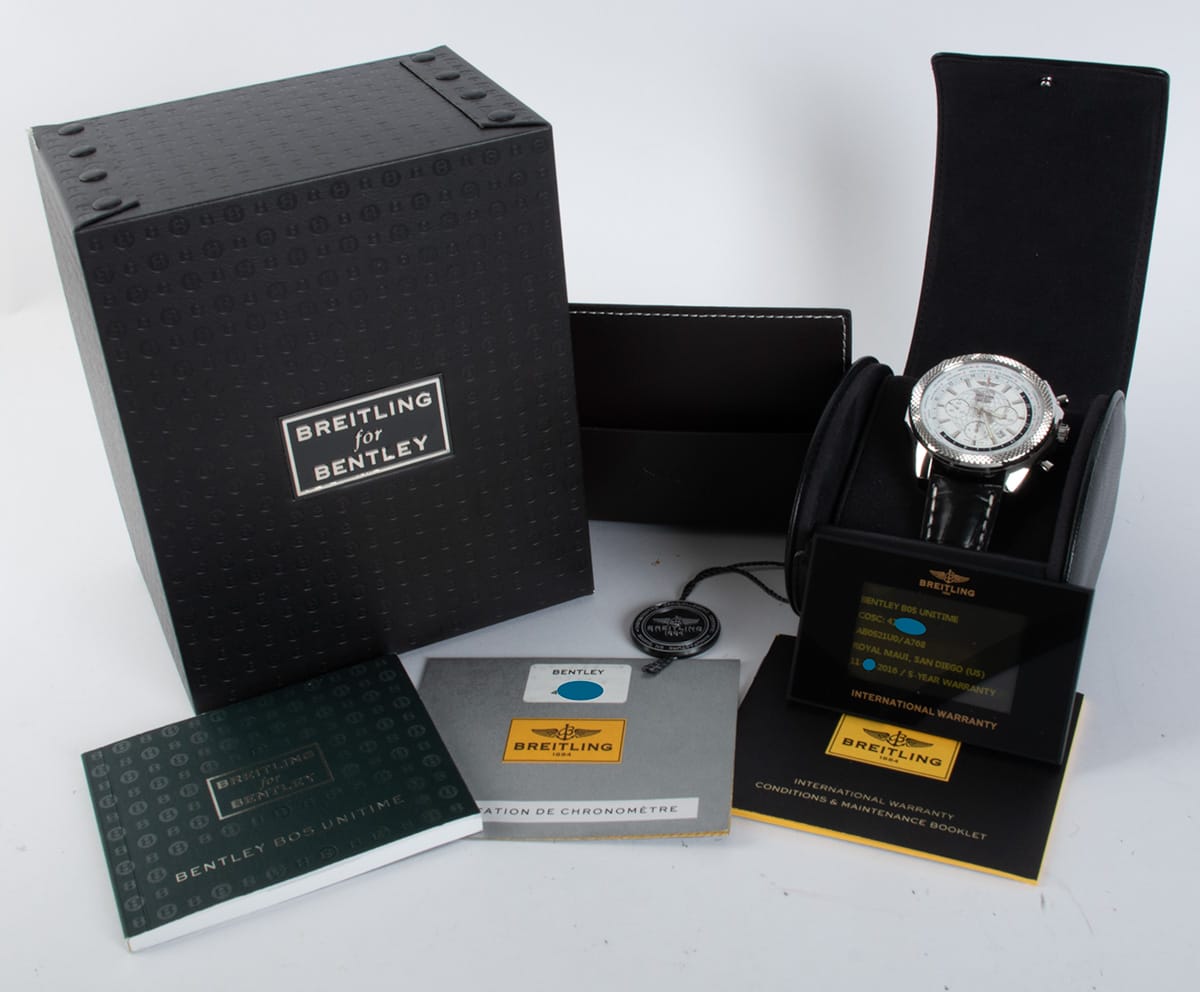 Box / Paper shot of Bentley GMT B05 Unitime