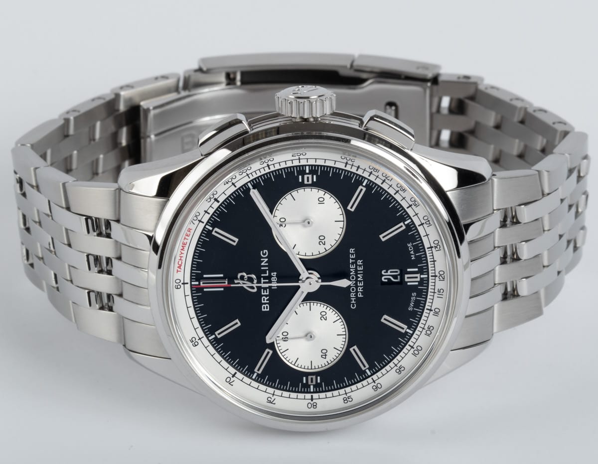 Front View of Premier B01 Chronograph 42