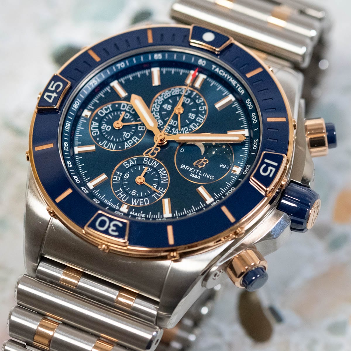 Stylied photo of  of Super Chronomat 44 Four-Year Calendar