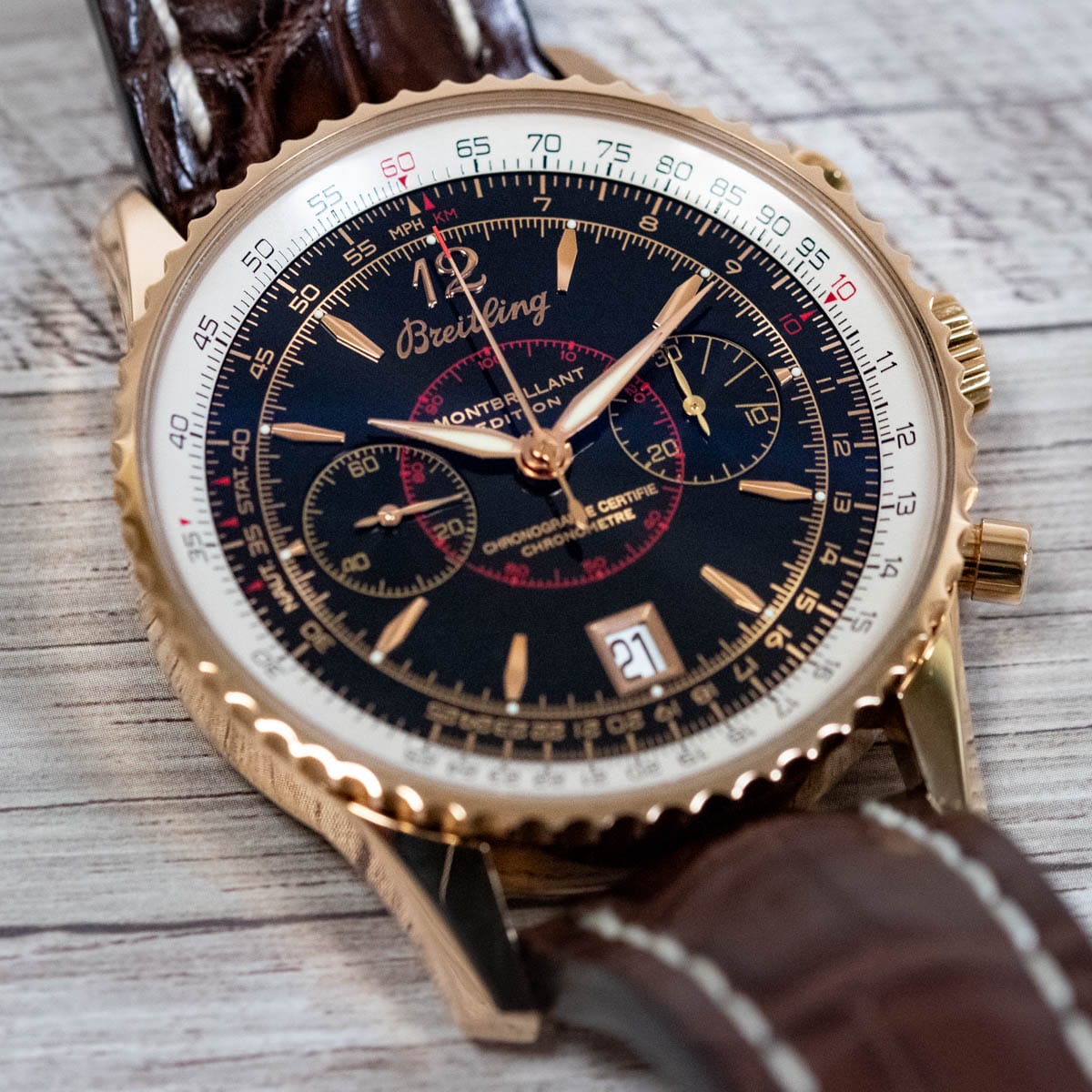 Extra Shot of Navitimer Montbrillant Limited Edition