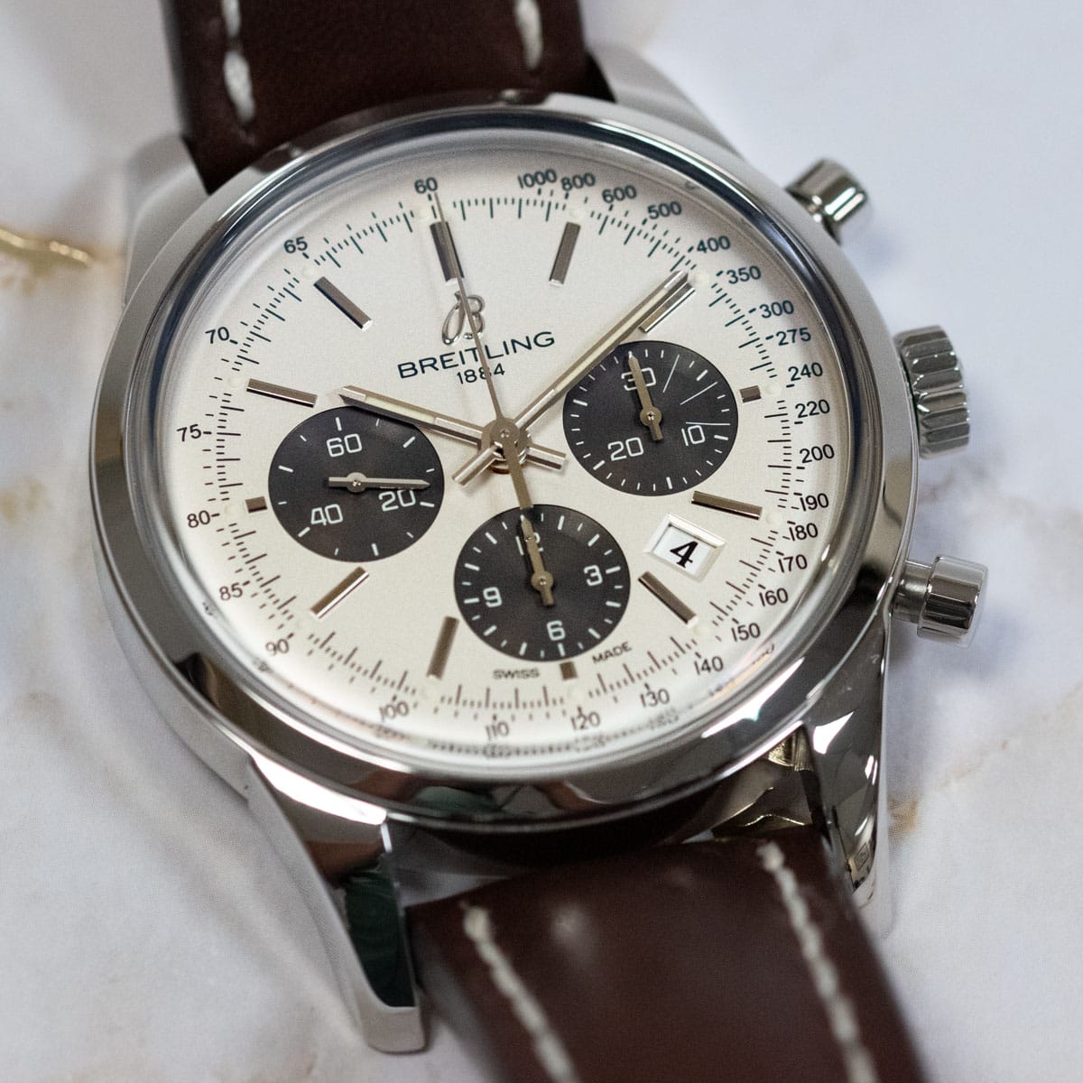 Stylied photo of  of TransOcean Chronograph