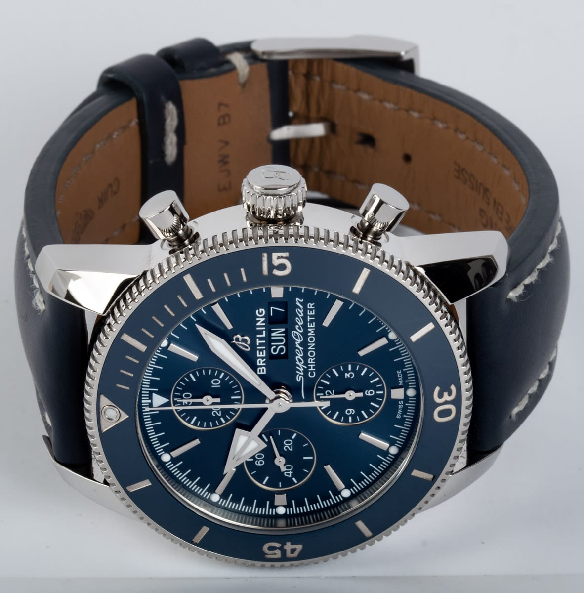 Front View of Superocean Heritage Chronograph 44