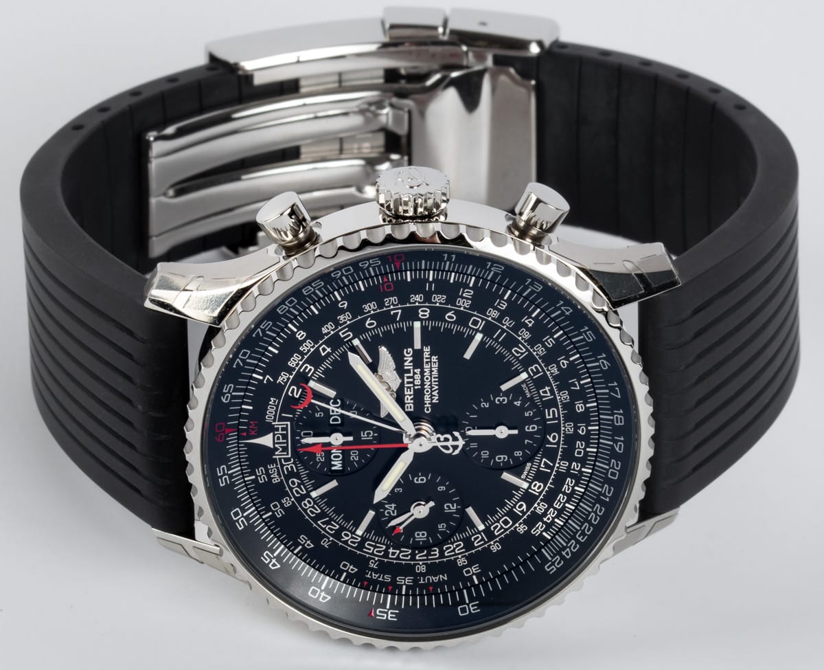 Front View of Navitimer 1884 Limited Edition