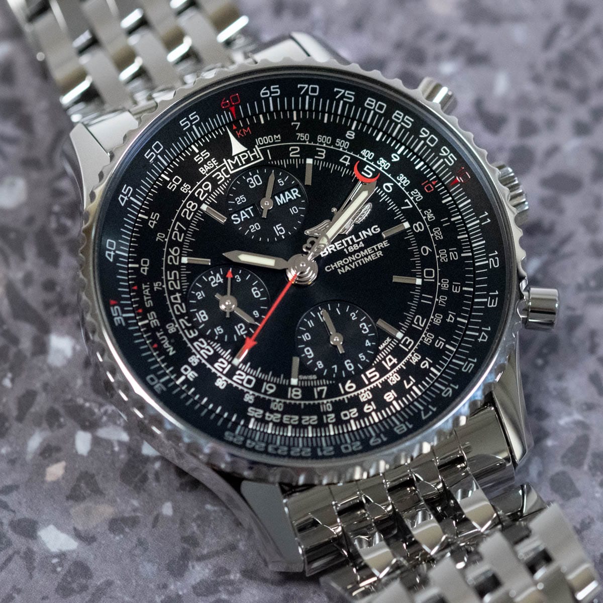 Extra Shot of Navitimer 1884 Limited Edition