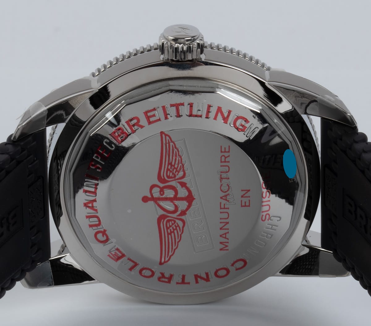 Caseback of SuperOcean Heritage II