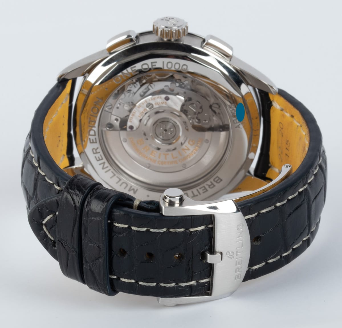 Rear / Band View of Premier B01 Chronograph 42