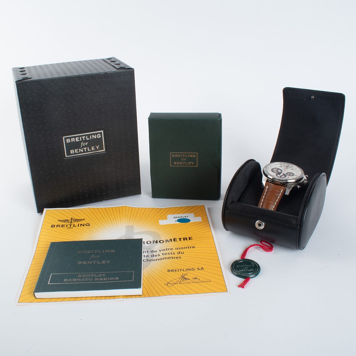 Box / Paper shot of Bentley Barnato Chronograph