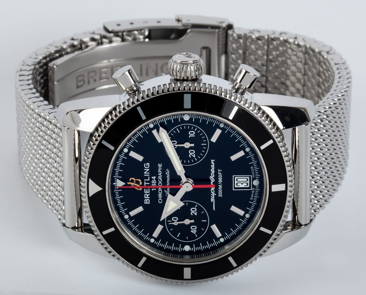 Front View of SuperOcean Heritage Chronograph 44