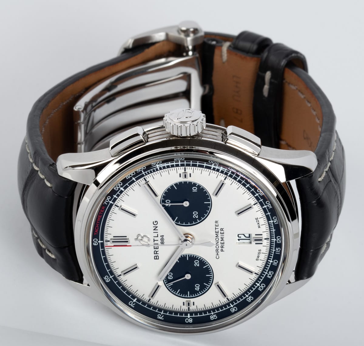 Front View of Premier B01 Chronograph 42