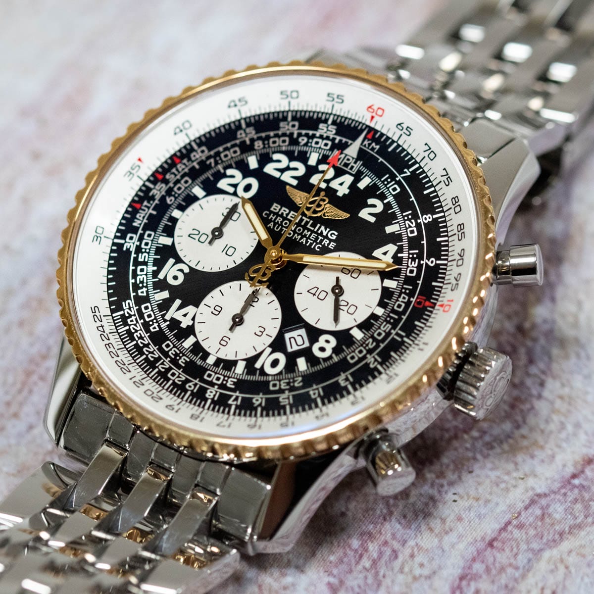 Stylied photo of  of Navitimer Cosmonaute