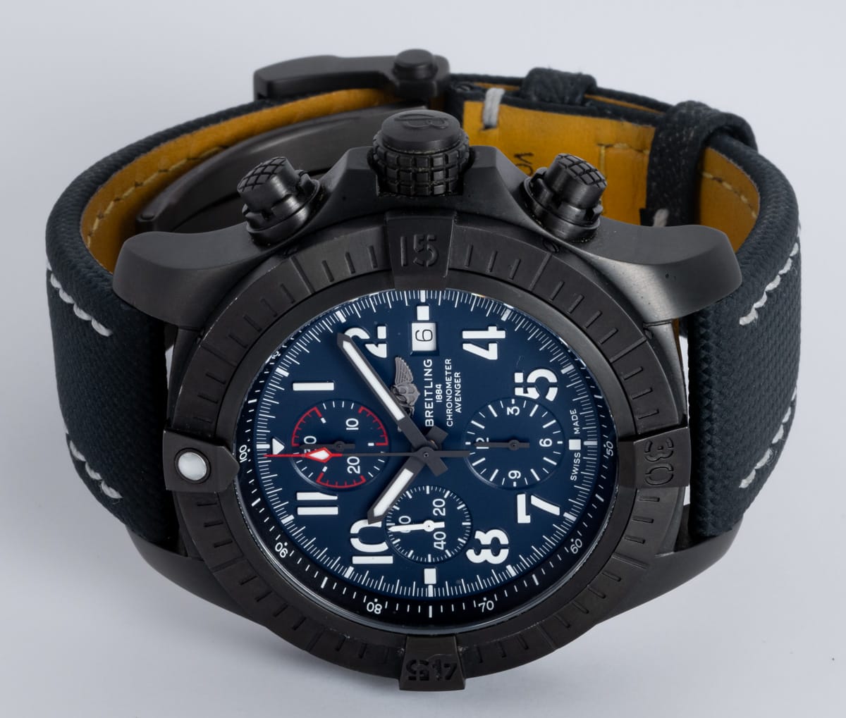 Front View of Super Avenger Chronograph 48 Night Mission