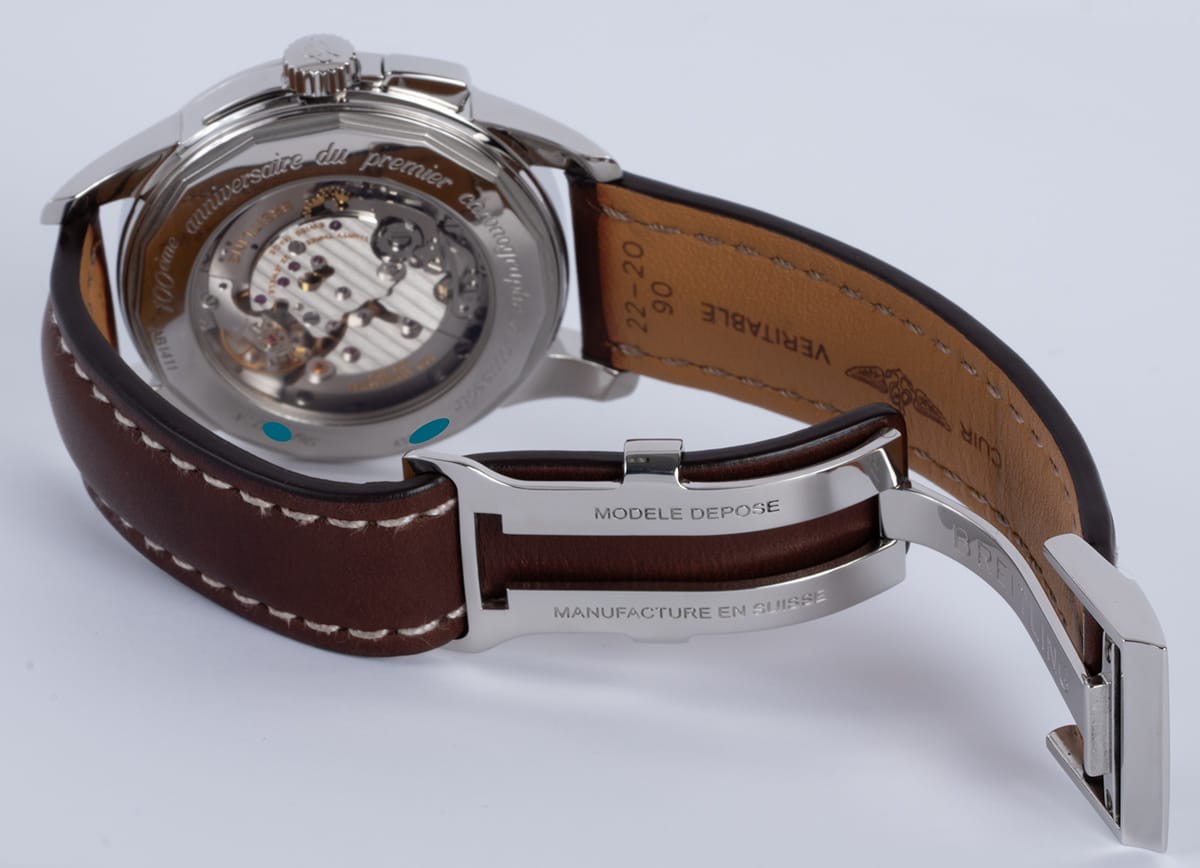 Open Clasp Shot of Transocean Chronograph 1915