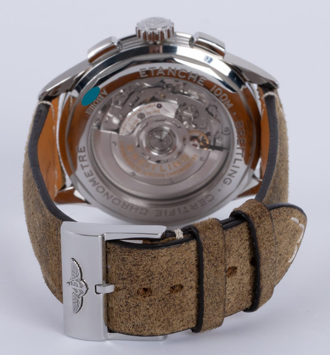 Rear / Band View of Premier B01 Chronograph 42