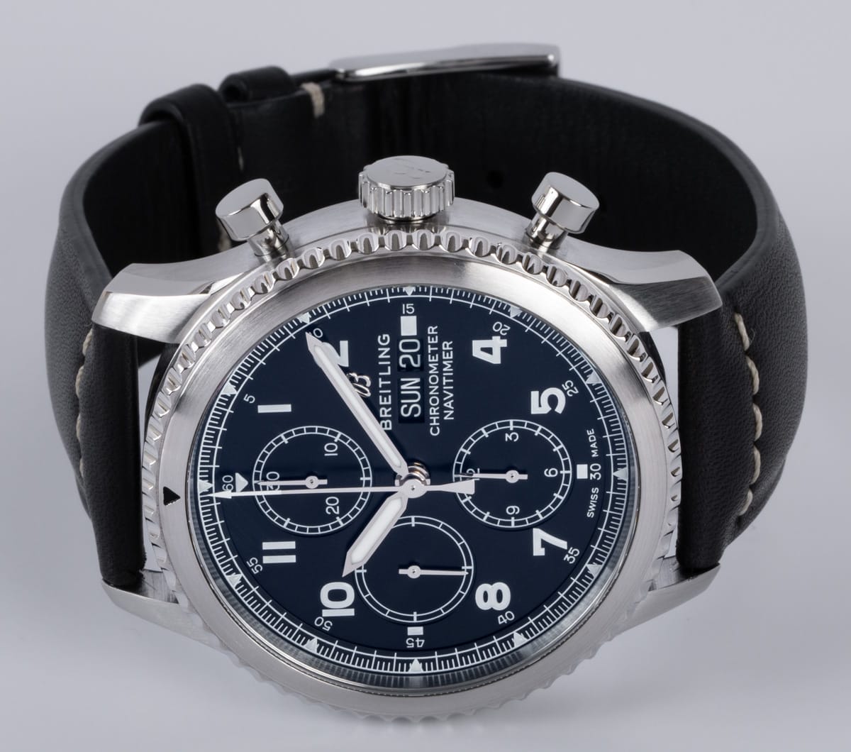 Front View of Navitimer 8 Chronograph