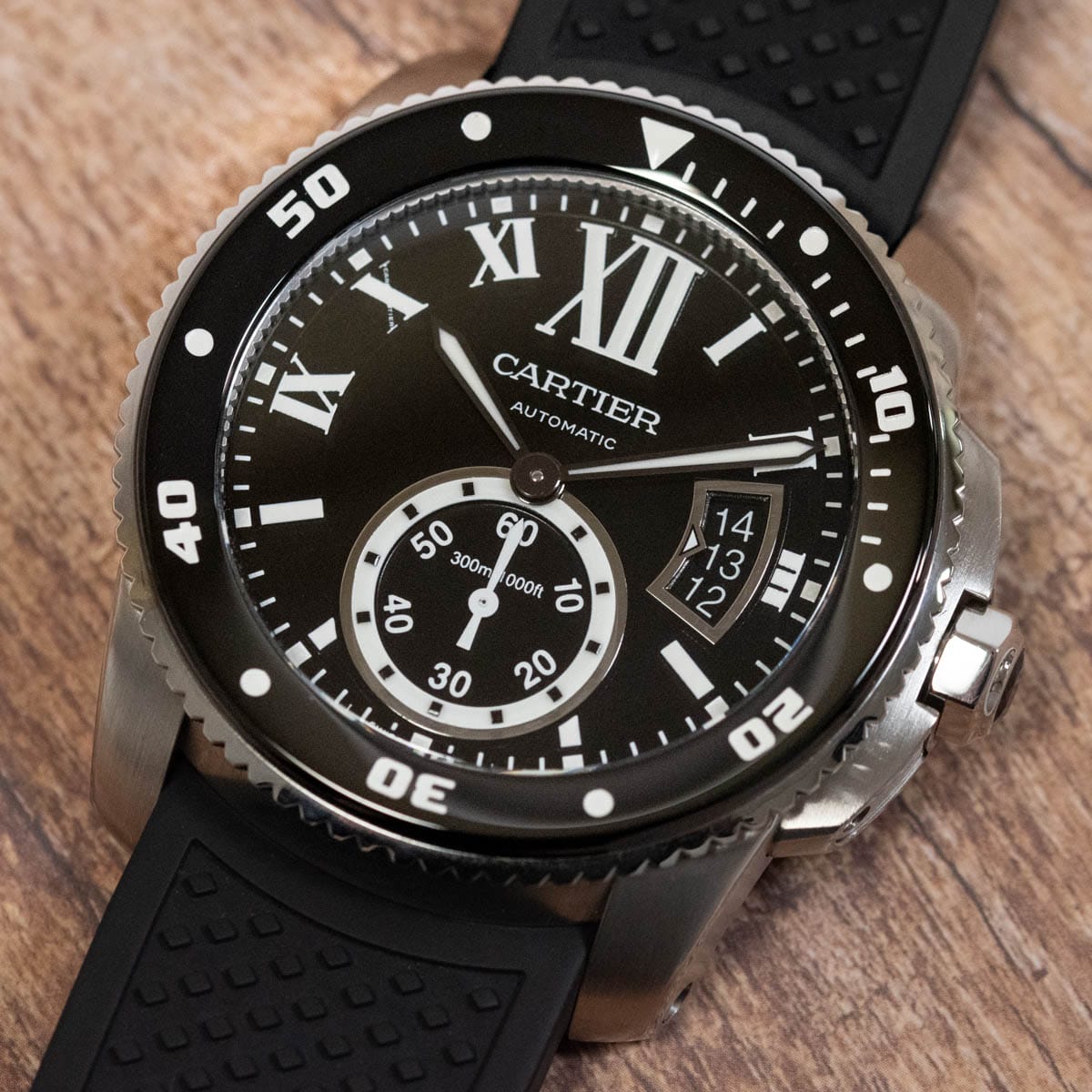 Stylied photo of  of Calibre de Cartier Diver