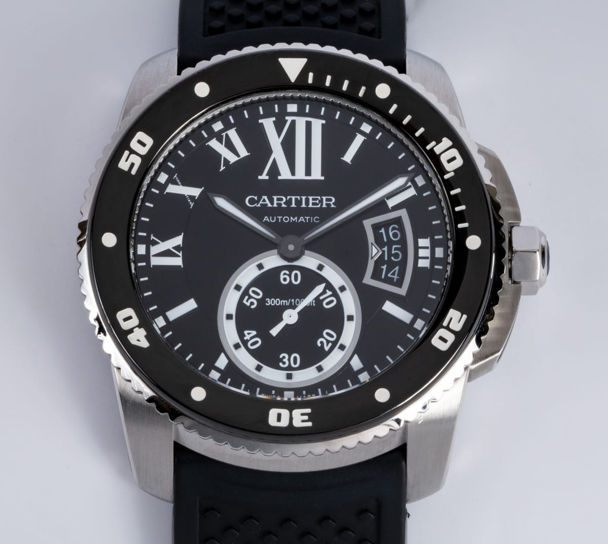 Front Shot  of Calibre de Cartier Diver