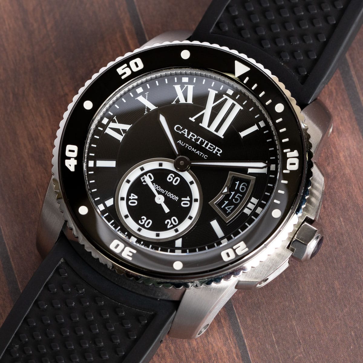 Stylied photo of  of Calibre de Cartier Diver