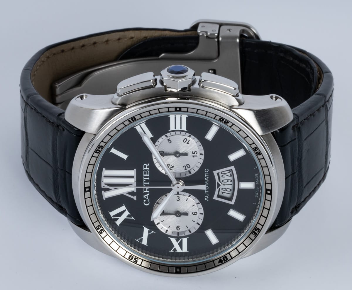 Front View of Calibre de Cartier Chronograph