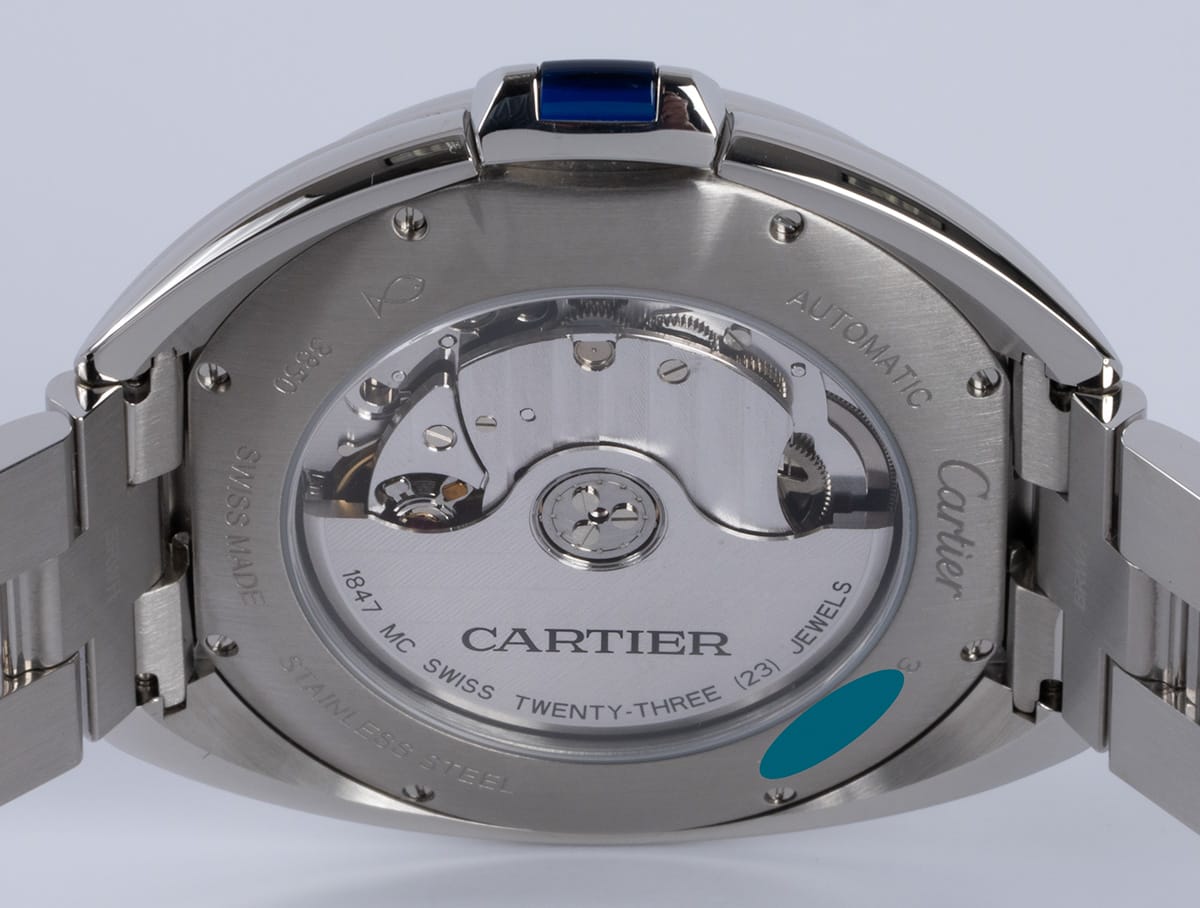 Caseback of Clé de Cartier 40mm