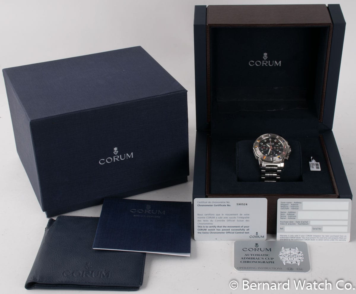 Box / Paper shot of Admiral's Cup Chronograph 44