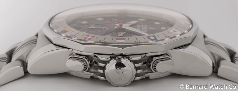 Crown Side Shot of Admiral's Cup Chronograph 44