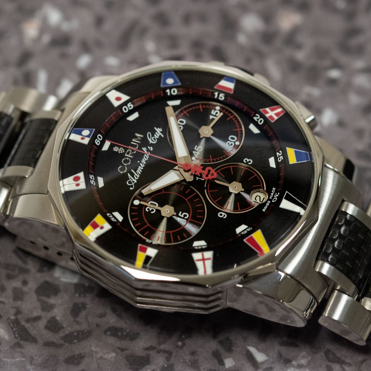 Stylied photo of  of Admiral's Cup Chronograph Regatta Ltd. Ed.