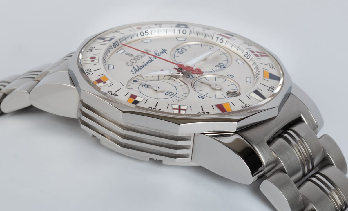9' Side Shot of Admiral's Cup Chronograph