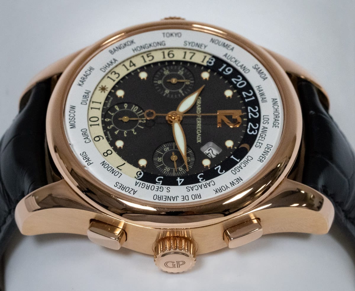 Crown Side Shot of World Timer WW.TC Financial