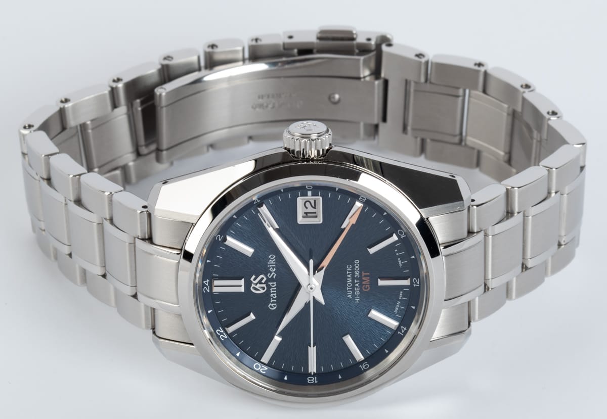 Front View of Heritage Hi-Beat GMT 'Mt. Iwate'