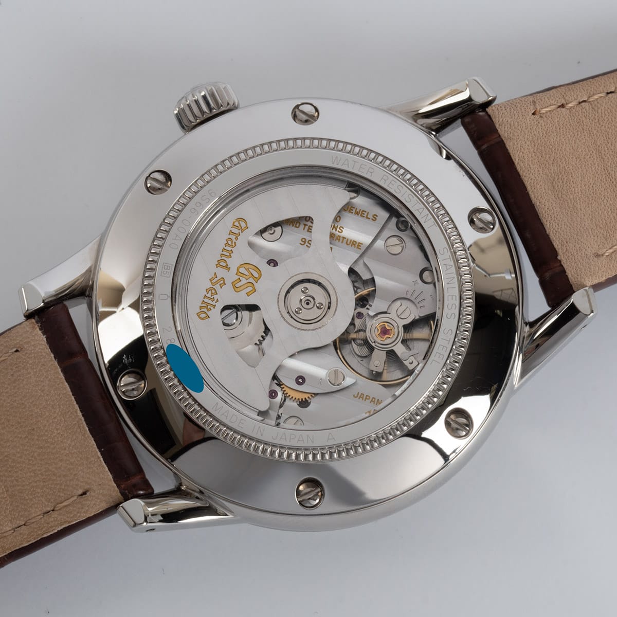 Caseback of GMT Elegance