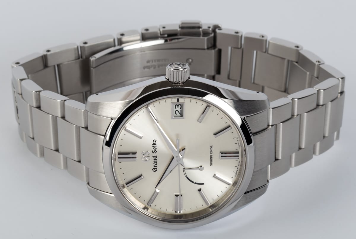 Front View of Grand Seiko Spring Drive