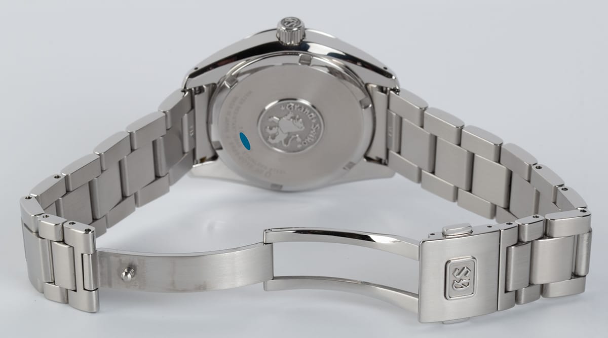 Open Clasp Shot of Grand Seiko Spring Drive