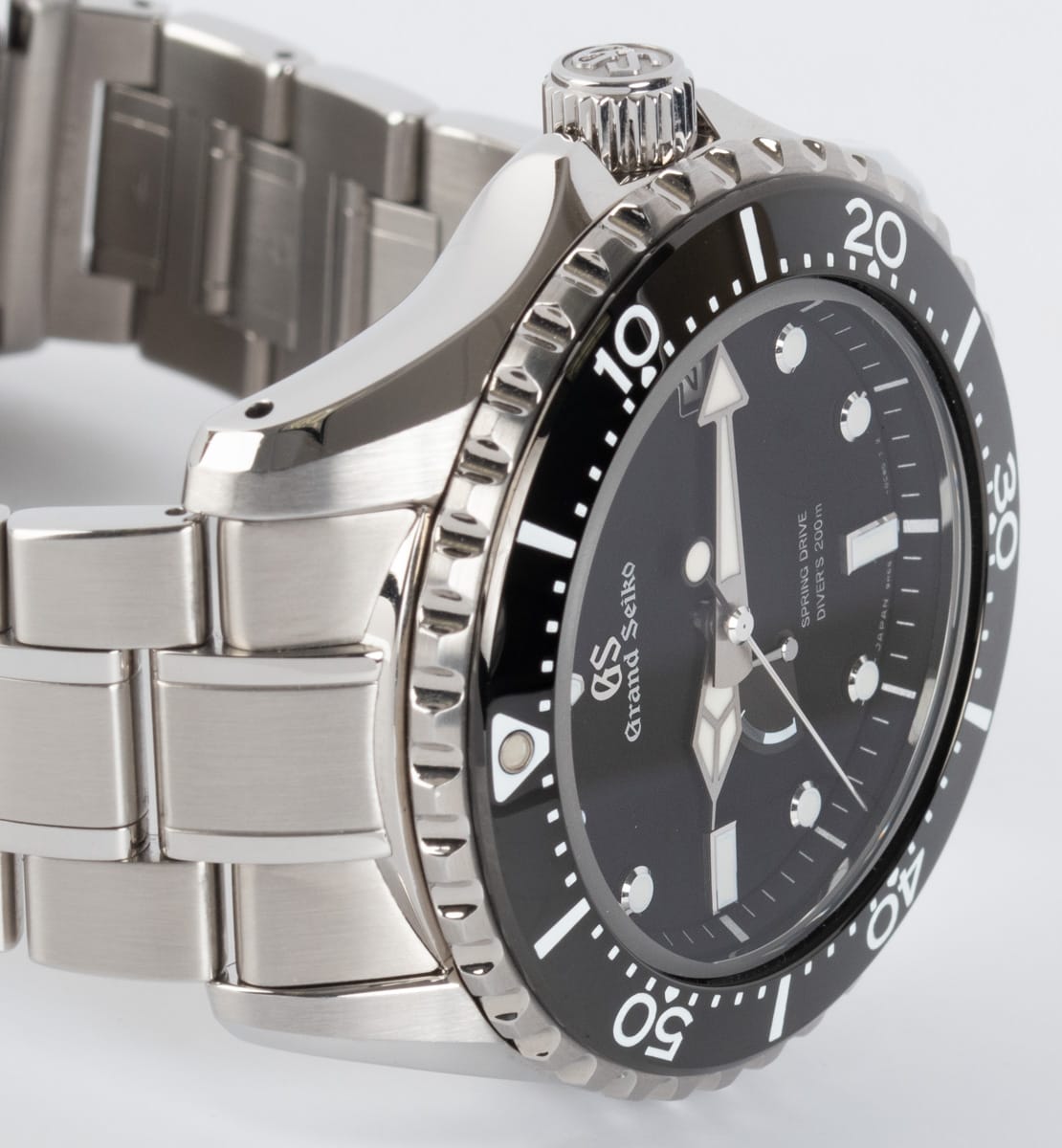 Dial Shot of Spring Drive Diver