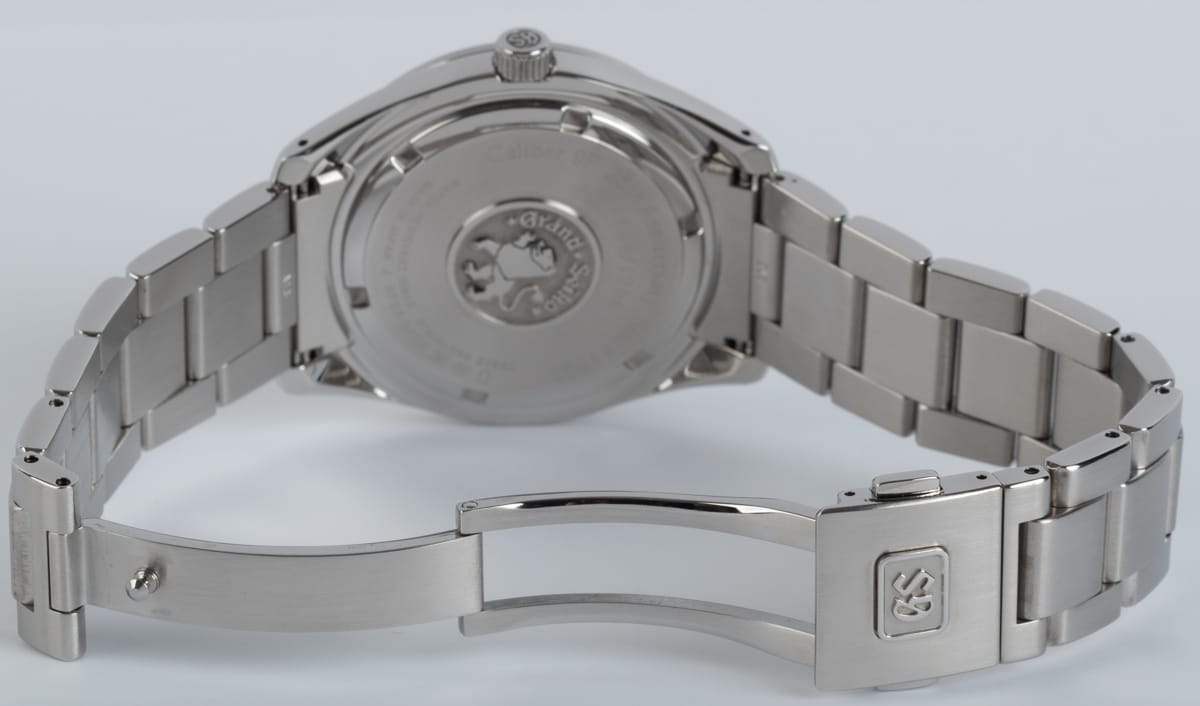 Open Clasp Shot of Elegance GMT Caliber 9F 25TH Anniversary LE