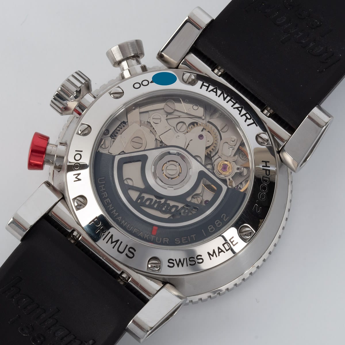 Caseback of Primus Diver