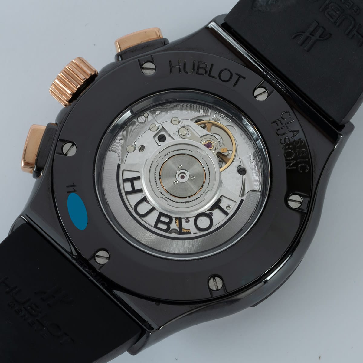 Caseback of Classic Fusion Chrono