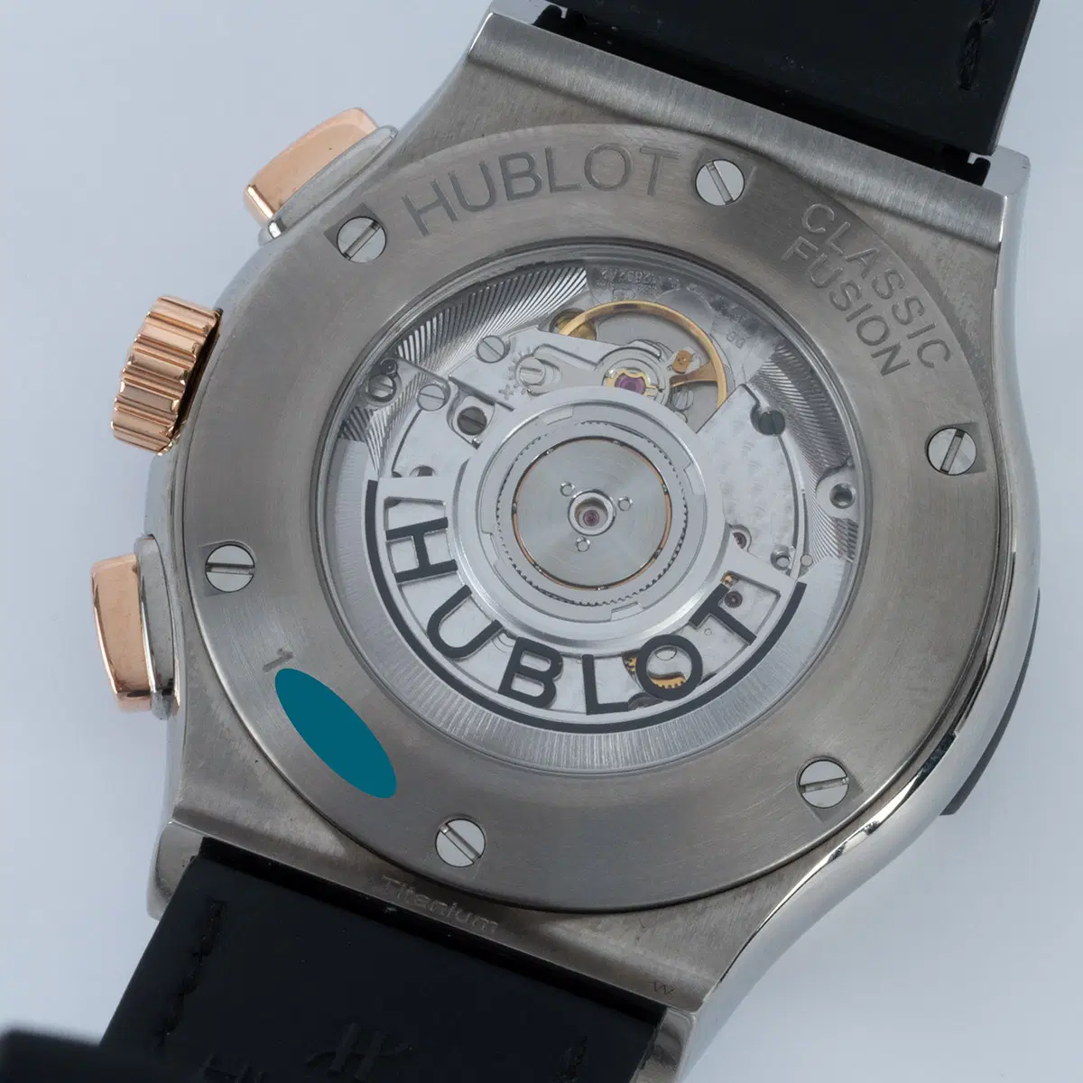 Caseback of Classic Fusion Chrono 42mm