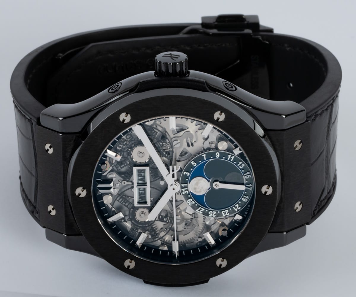 Front View of Aerofusion Moonphase Black Magic