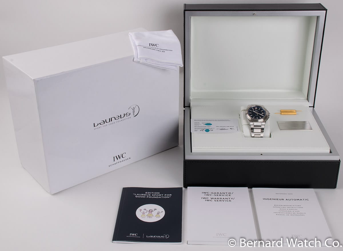 Box / Paper shot of Ingenieur Laureus Sport for Good Foundation