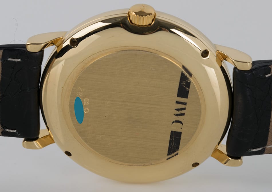 Caseback of Portofino 34